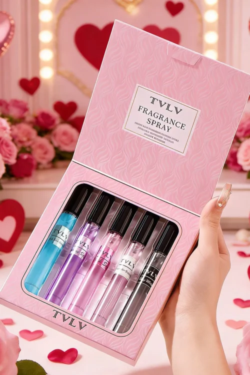 Women’s Luxury Long Lasting Fragrance set Collection with Floral Fruity Vanilla Sweet Scent Valentine’s Day gifts